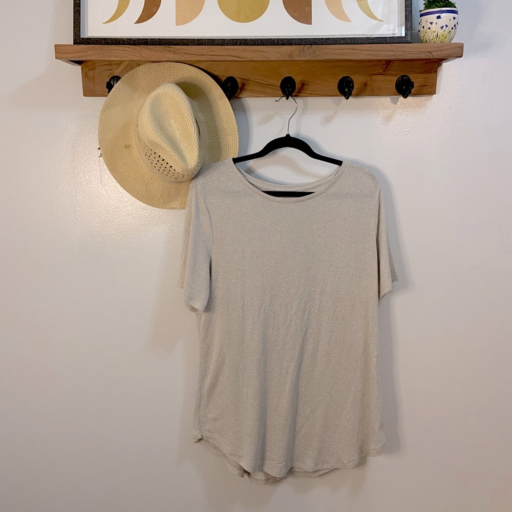 Old Navy LUXE Oversized Womens Soft T-Shirt Size Small